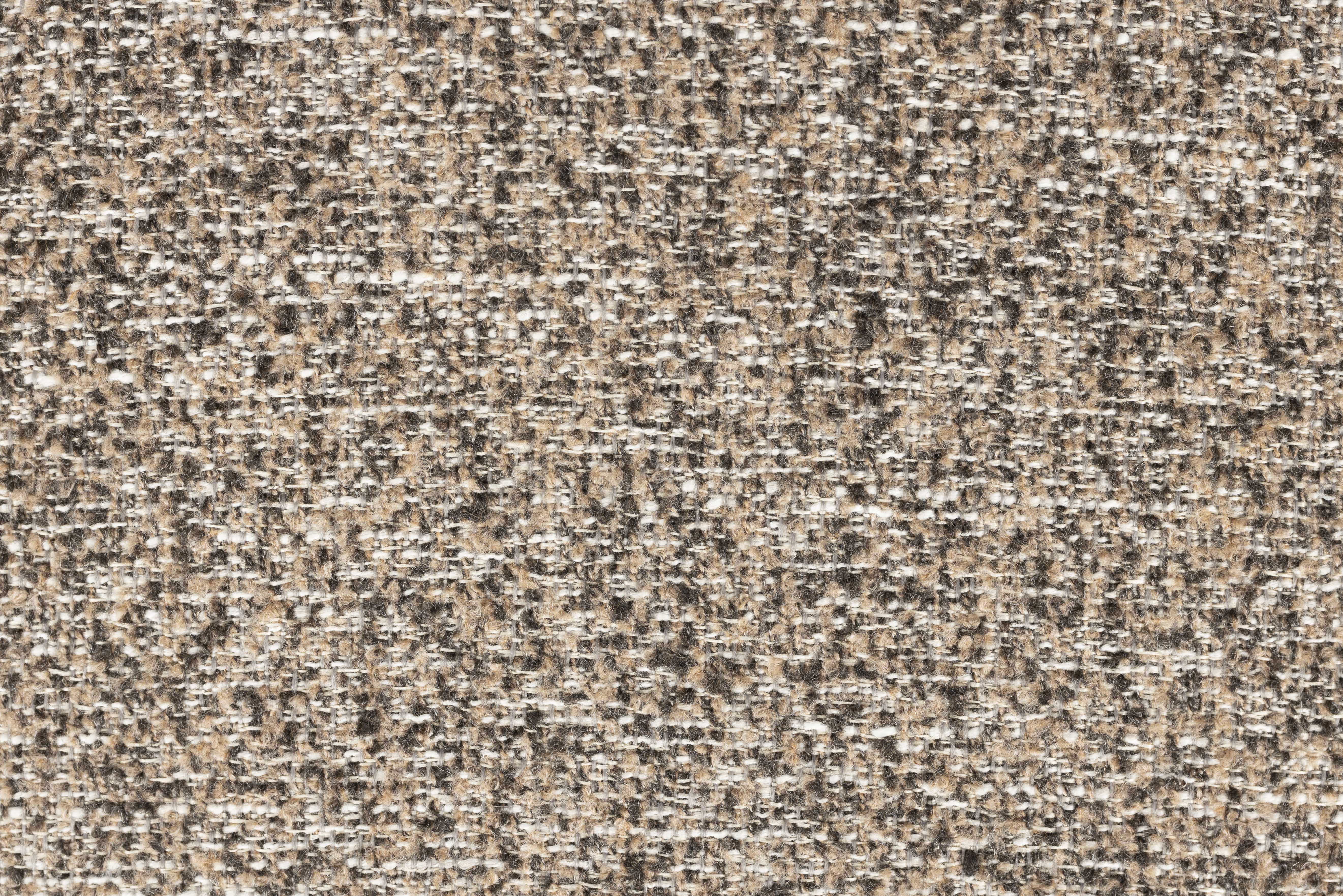 Dutchbone Shelly Cinnamon Boucle & Wood Side Table